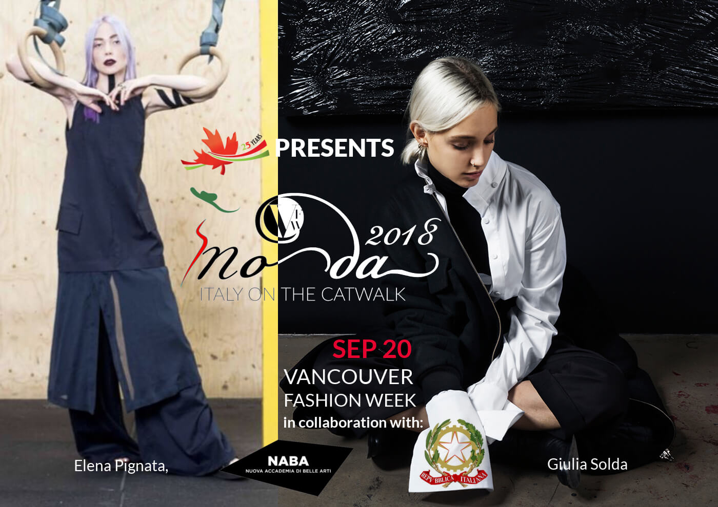 Moda Vancouver Fashion Week Giulia Banner