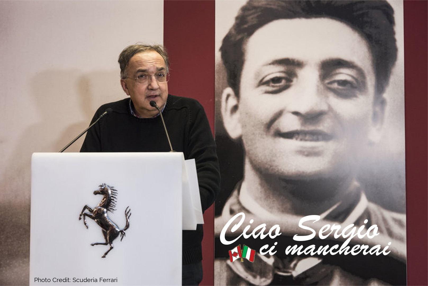 SERGIO MARCHIONNE Italian Chamber Of Commerce Canada West