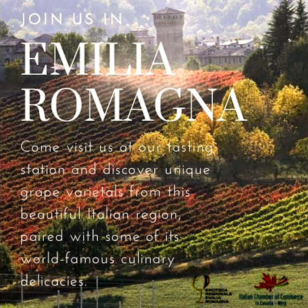 Emilia Romagna Wine Tasting Vancouver Wine Festival 2