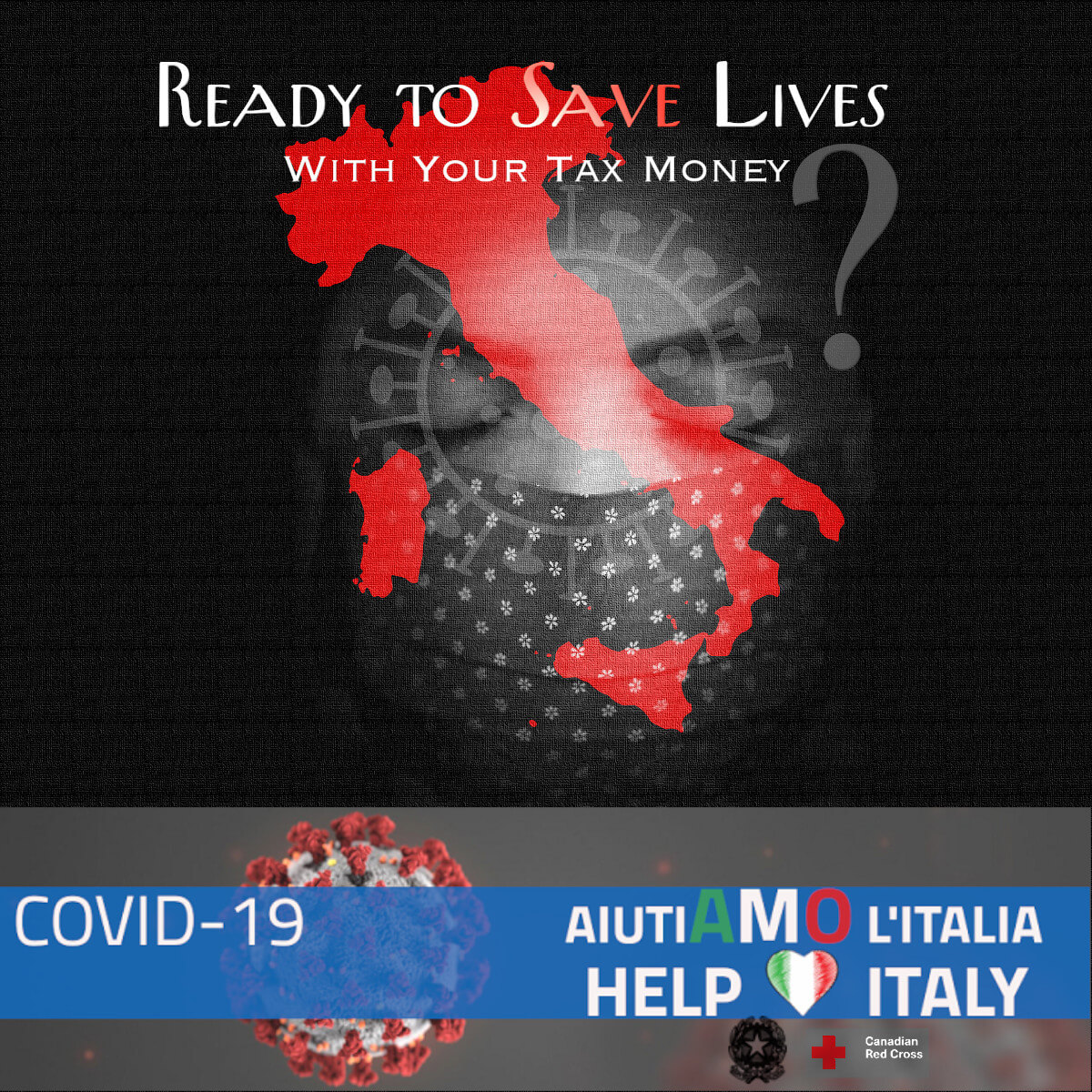 Italian Embassy In Canada Call For Donation Help Italy 2