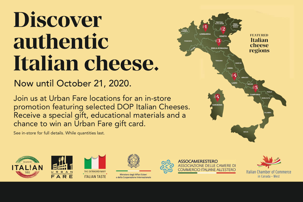 Discover Authentic Italian Cheese Canada West Urban Fare Small